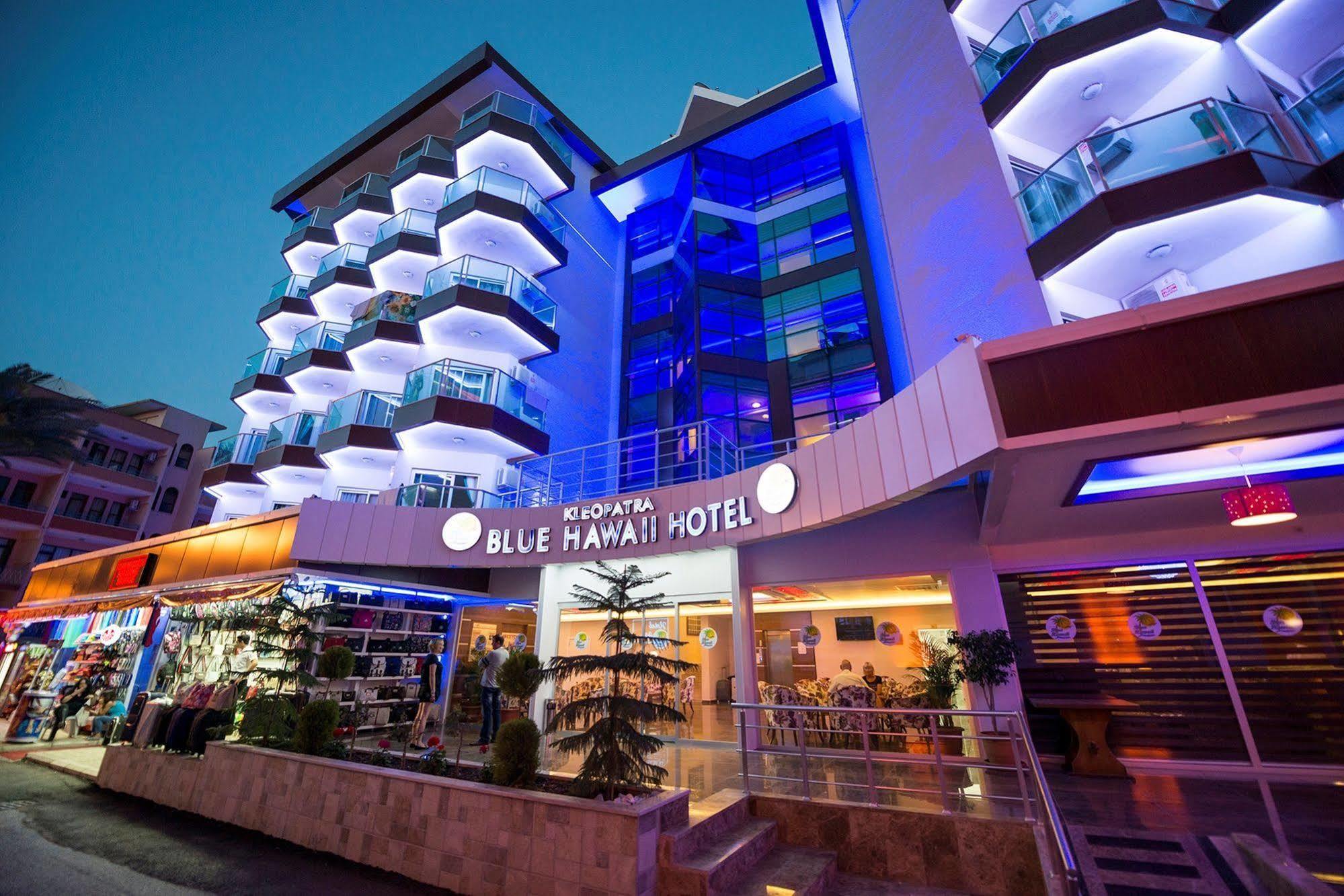 Kleopatra Blue Hawai Hotel Alanya Esterno foto